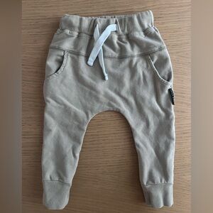 Light Tan Little Bipsy Jogger Pants - Size 12-18 months